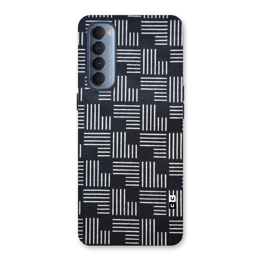 Zig Zag Hierarchy Back Case for Reno4 Pro