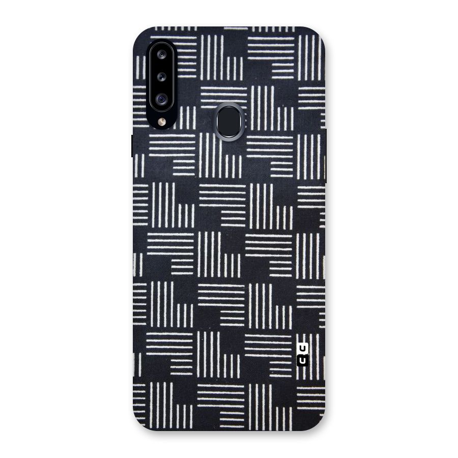 Zig Zag Hierarchy Back Case for Samsung Galaxy A20s