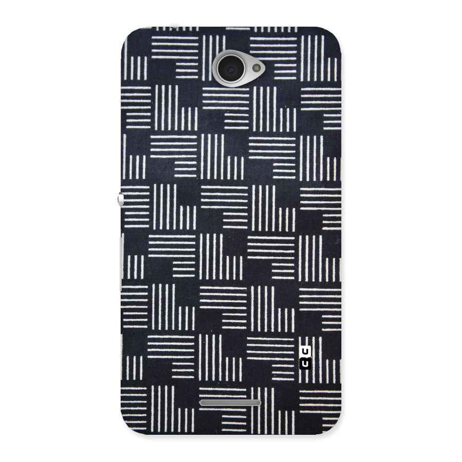 Zig Zag Hierarchy Back Case for Sony Xperia E4