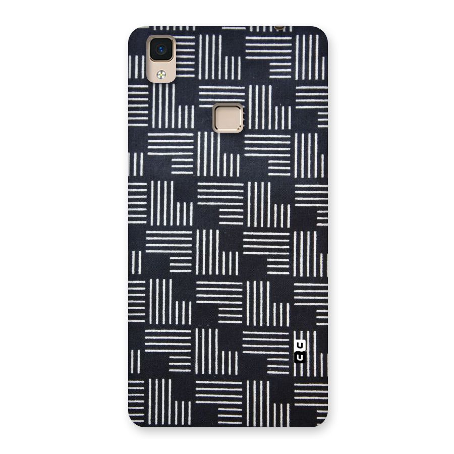 Zig Zag Hierarchy Back Case for V3 Max