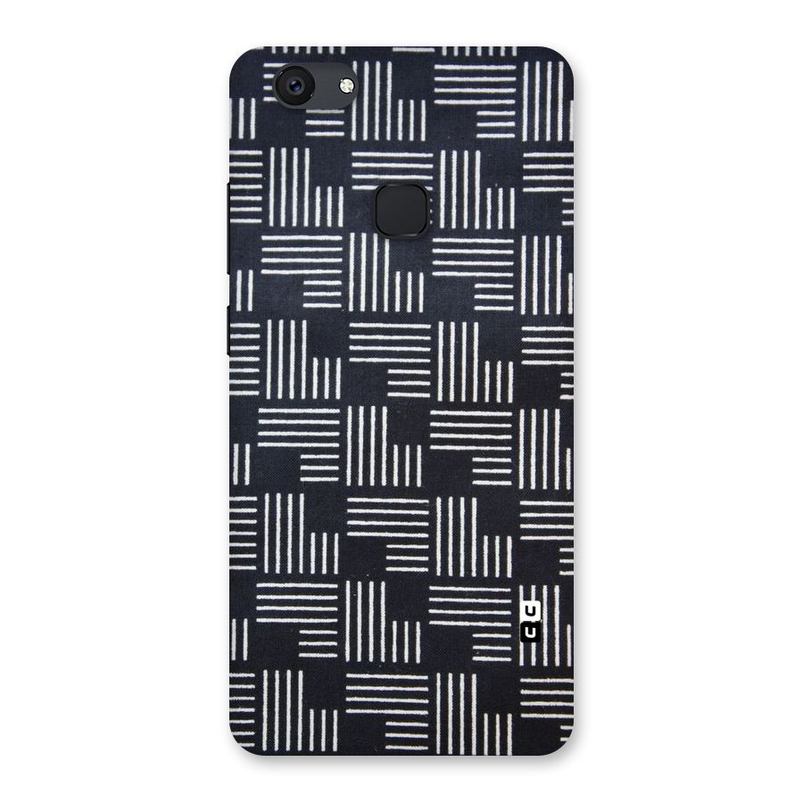 Zig Zag Hierarchy Back Case for Vivo V7 Plus
