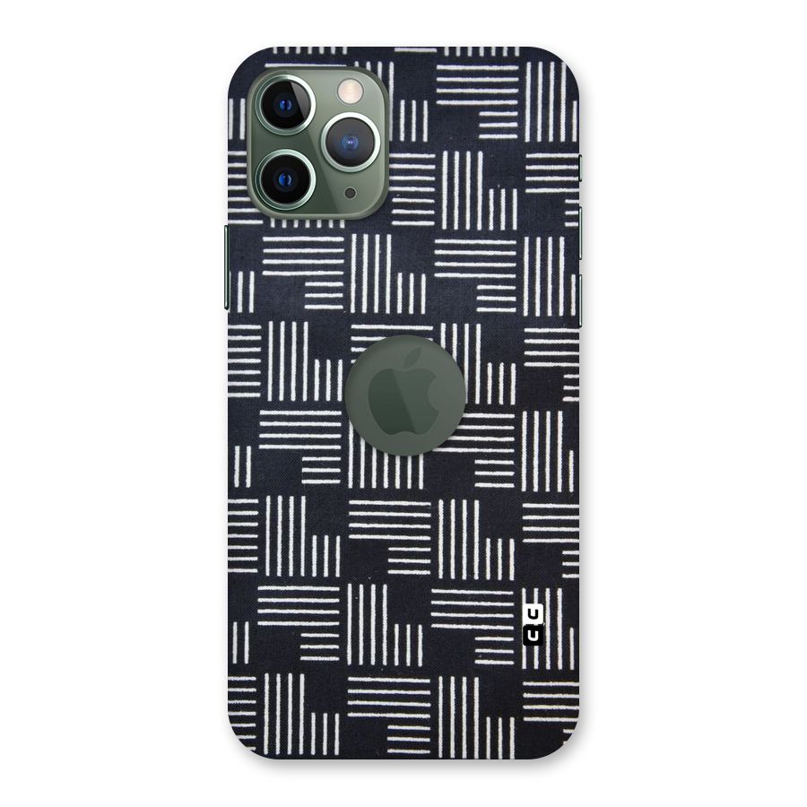 Zig Zag Hierarchy Back Case for iPhone 11 Pro Logo  Cut