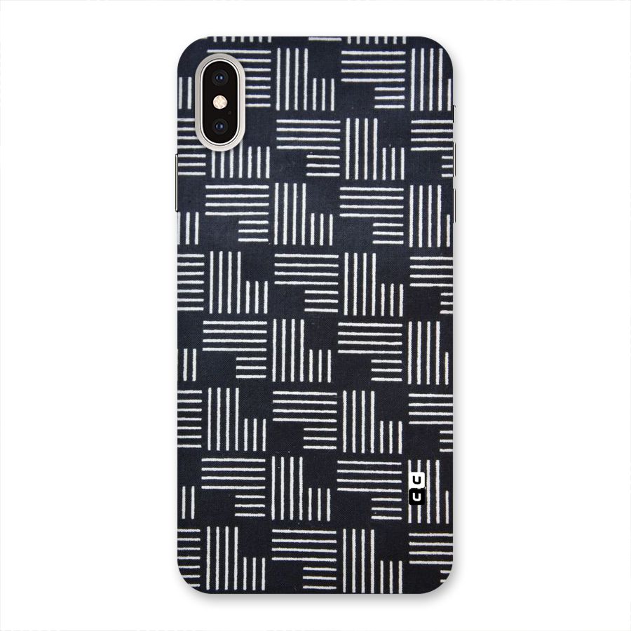Zig Zag Hierarchy Back Case for iPhone XS Max