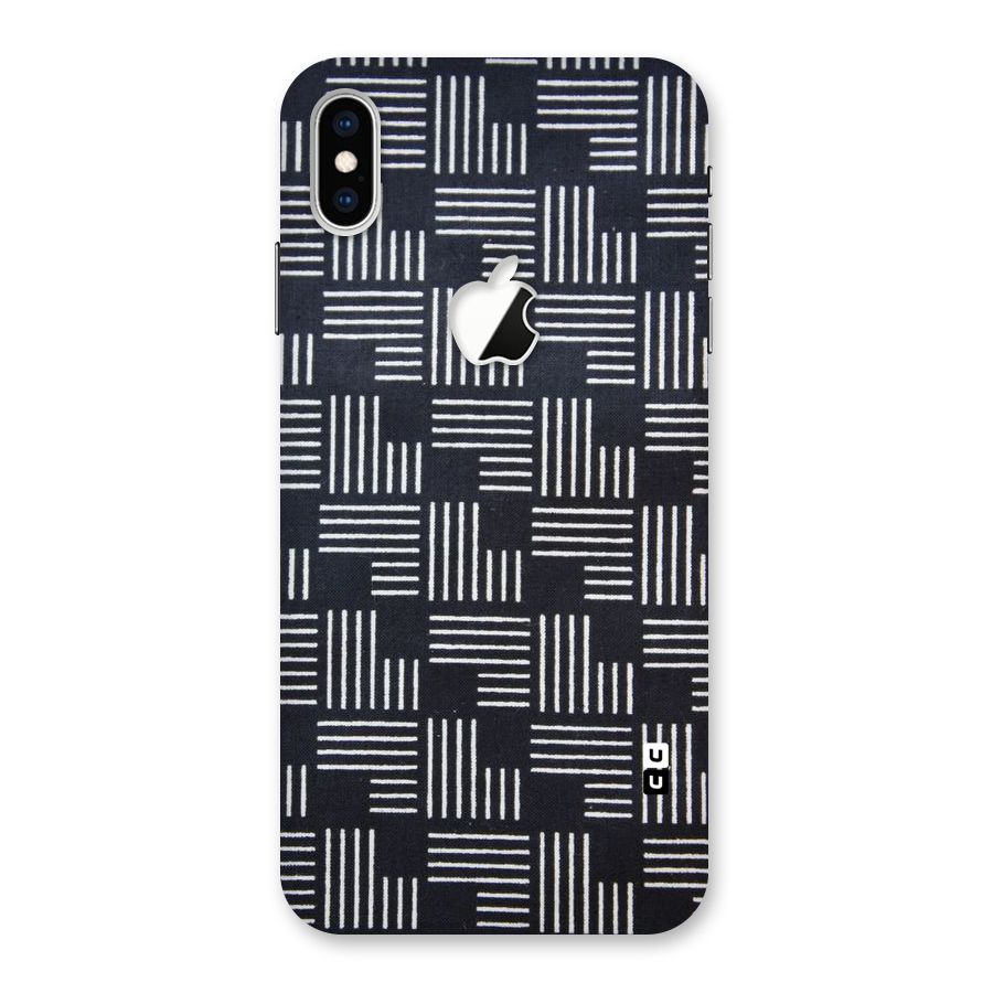 Zig Zag Hierarchy Back Case for iPhone XS Max Apple Cut