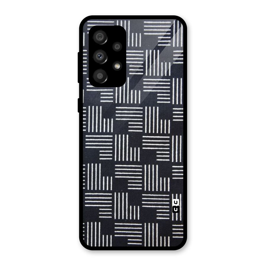 Zig Zag Hierarchy Glass Back Case for Galaxy A32