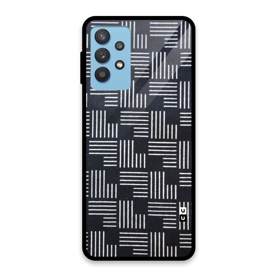 Zig Zag Hierarchy Glass Back Case for Galaxy M32 5G