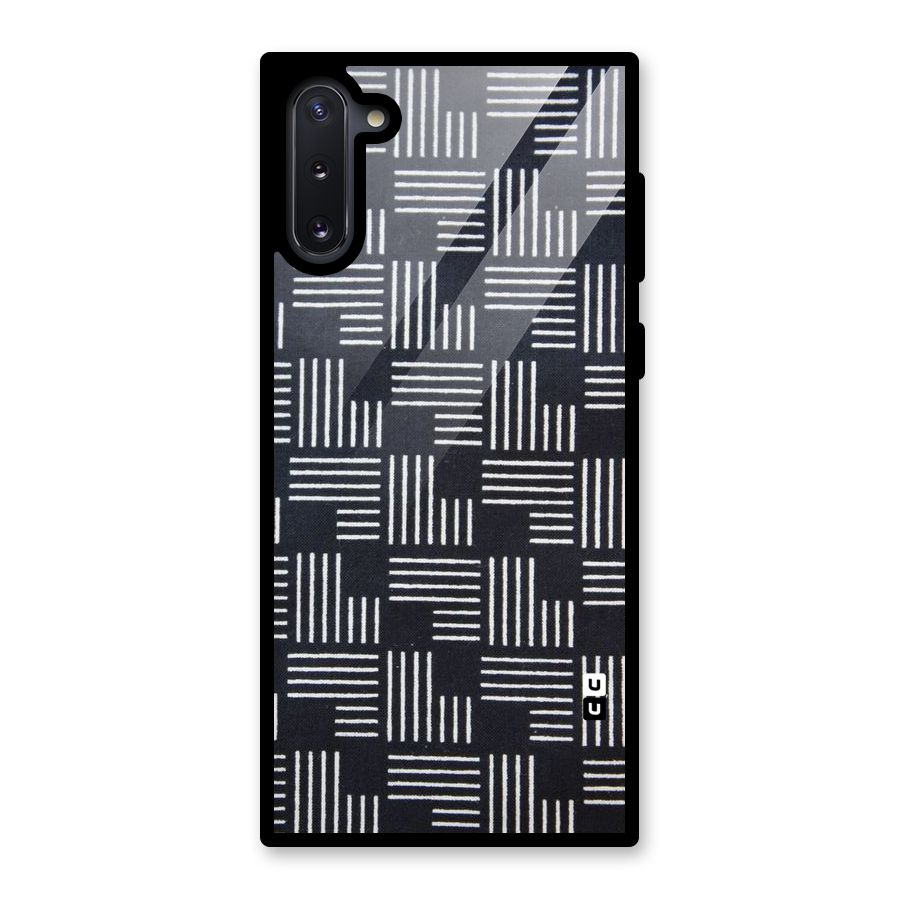 Zig Zag Hierarchy Glass Back Case for Galaxy Note 10