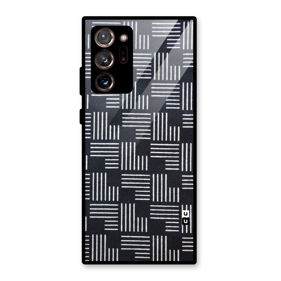 Zig Zag Hierarchy Glass Back Case for Galaxy Note 20 Ultra