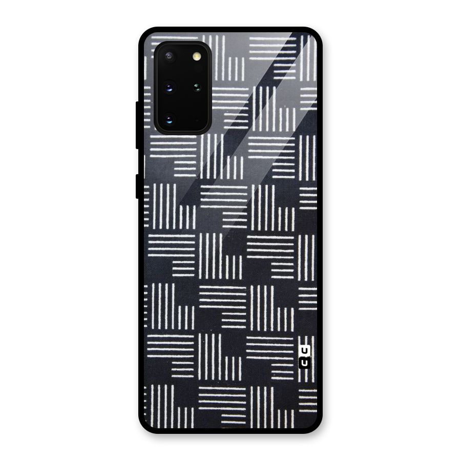 Zig Zag Hierarchy Glass Back Case for Galaxy S20 Plus