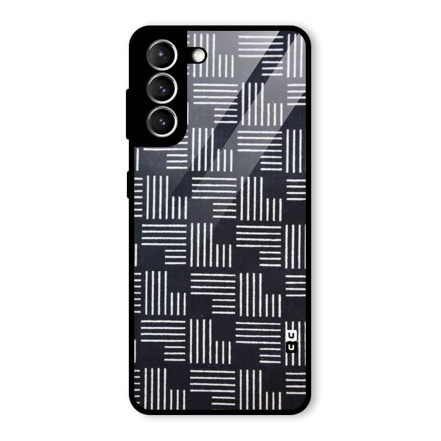 Zig Zag Hierarchy Glass Back Case for Galaxy S21 5G