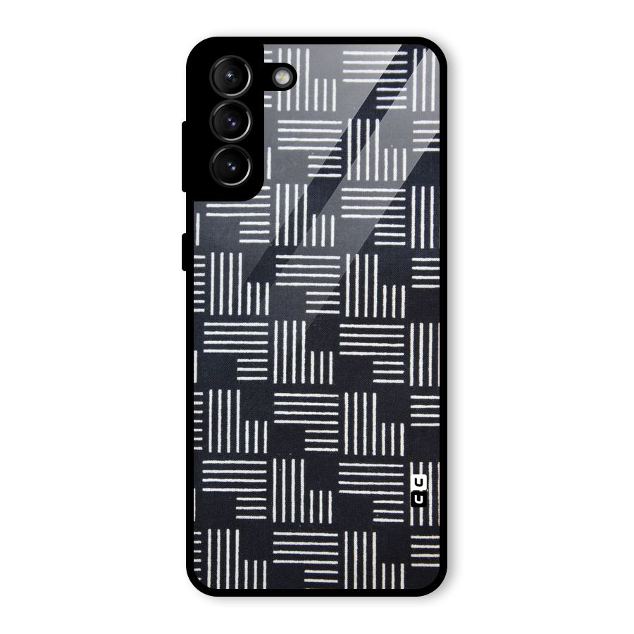 Zig Zag Hierarchy Glass Back Case for Galaxy S21 Plus