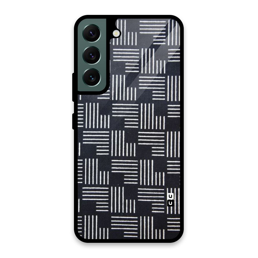 Zig Zag Hierarchy Glass Back Case for Galaxy S22 5G