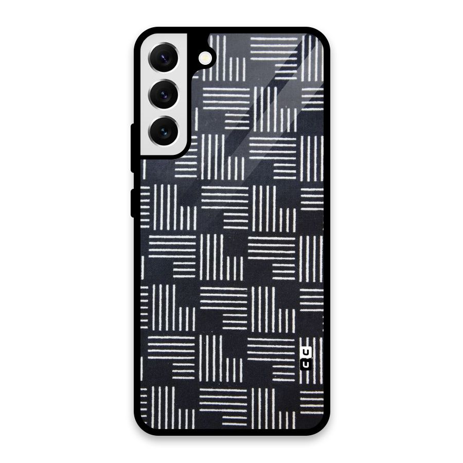 Zig Zag Hierarchy Glass Back Case for Galaxy S22 Plus 5G