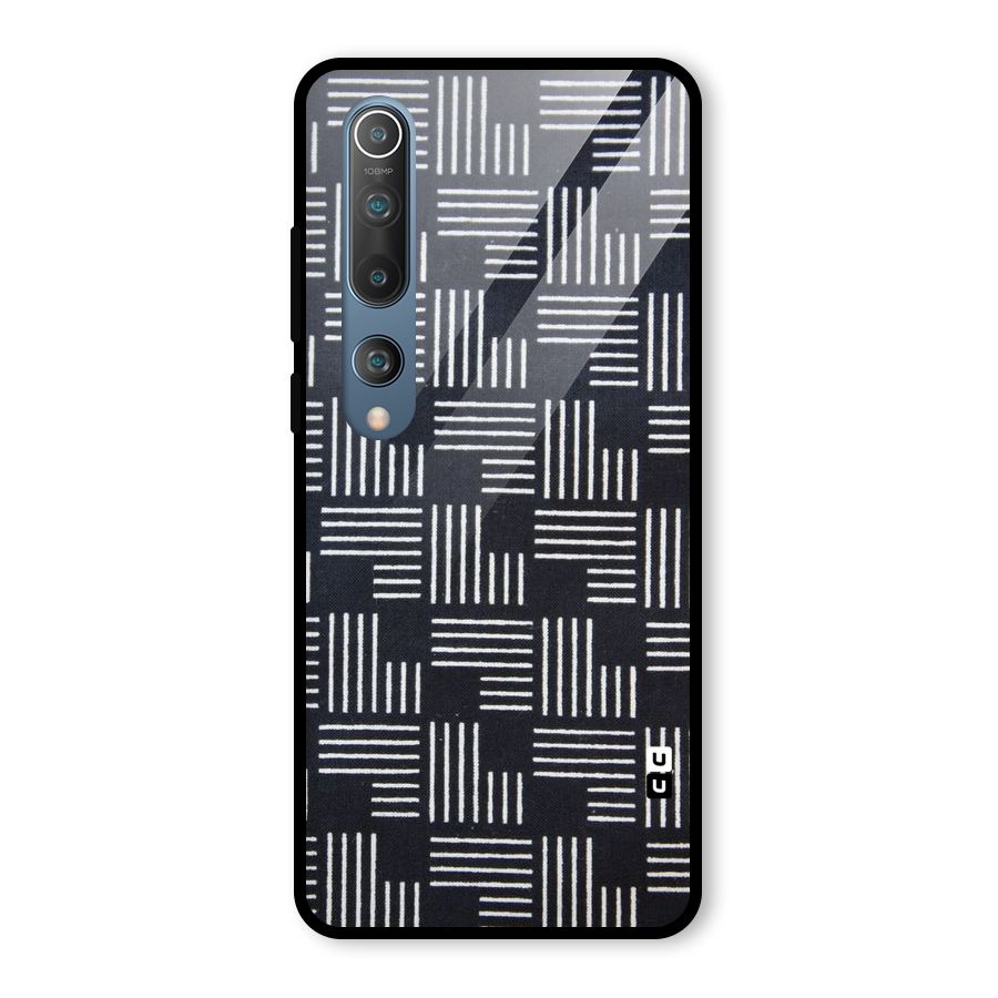 Zig Zag Hierarchy Glass Back Case for Mi 10