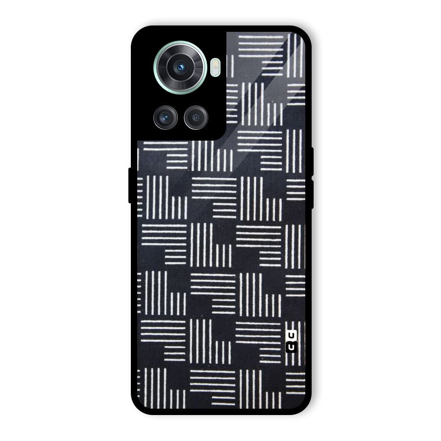 Zig Zag Hierarchy Glass Back Case for OnePlus 10R