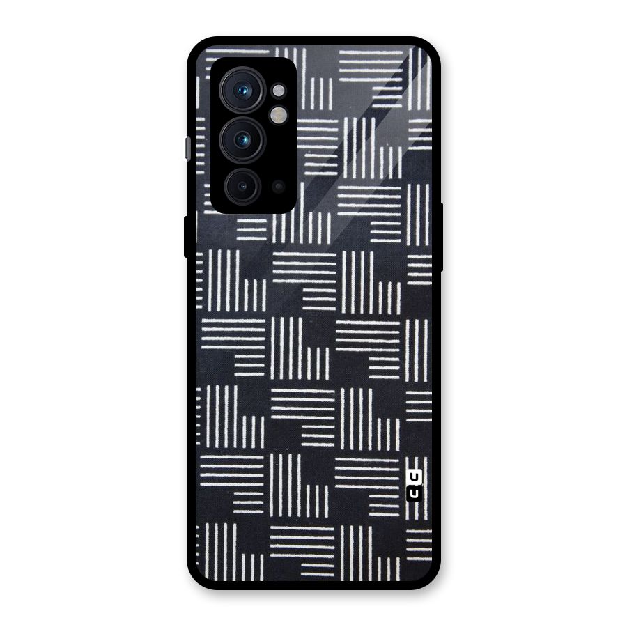 Zig Zag Hierarchy Glass Back Case for OnePlus 9RT 5G