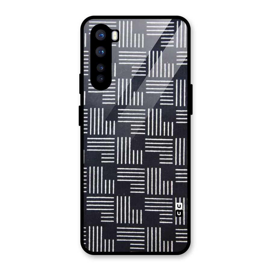 Zig Zag Hierarchy Glass Back Case for OnePlus Nord