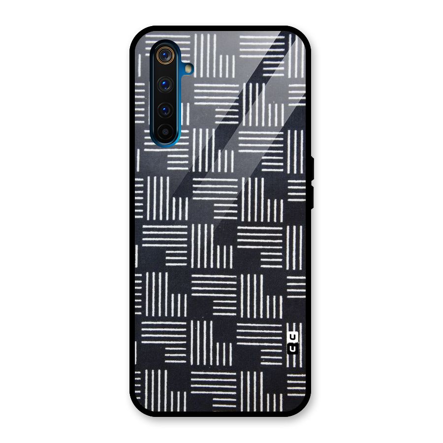 Zig Zag Hierarchy Glass Back Case for Realme 6 Pro