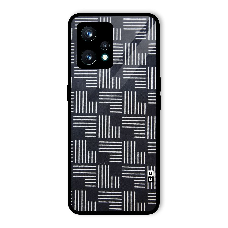 Zig Zag Hierarchy Glass Back Case for Realme 9 Pro Plus 5G