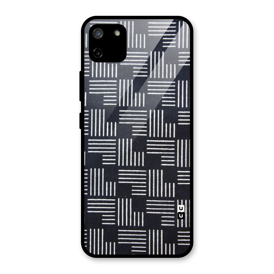 Zig Zag Hierarchy Glass Back Case for Realme C11