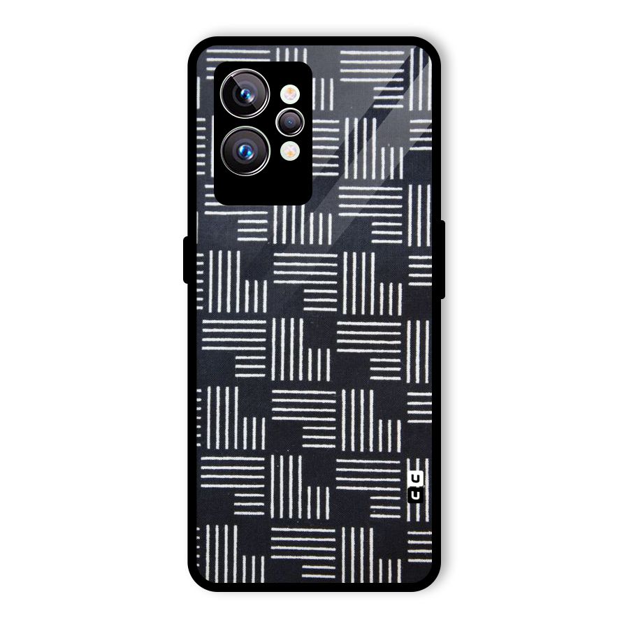 Zig Zag Hierarchy Glass Back Case for Realme GT2 Pro
