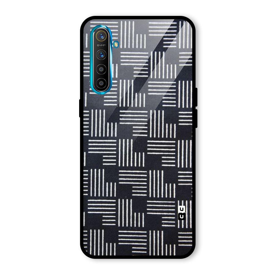Zig Zag Hierarchy Glass Back Case for Realme X2
