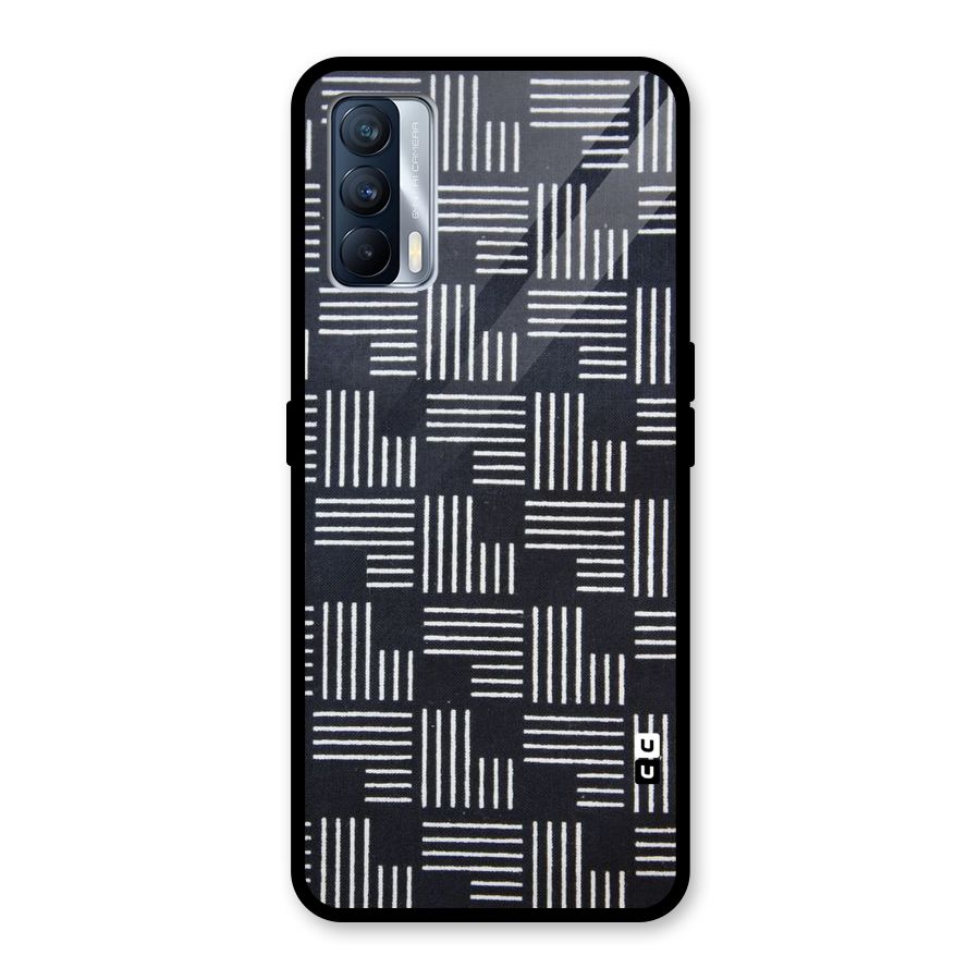 Zig Zag Hierarchy Glass Back Case for Realme X7