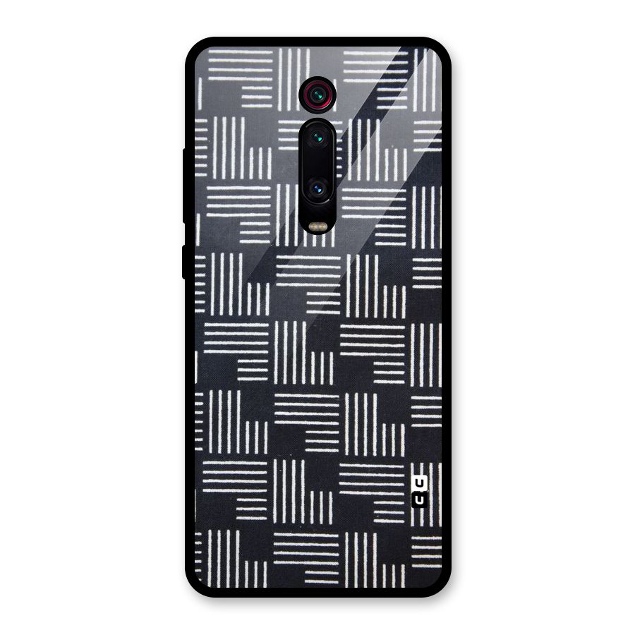 Zig Zag Hierarchy Glass Back Case for Redmi K20