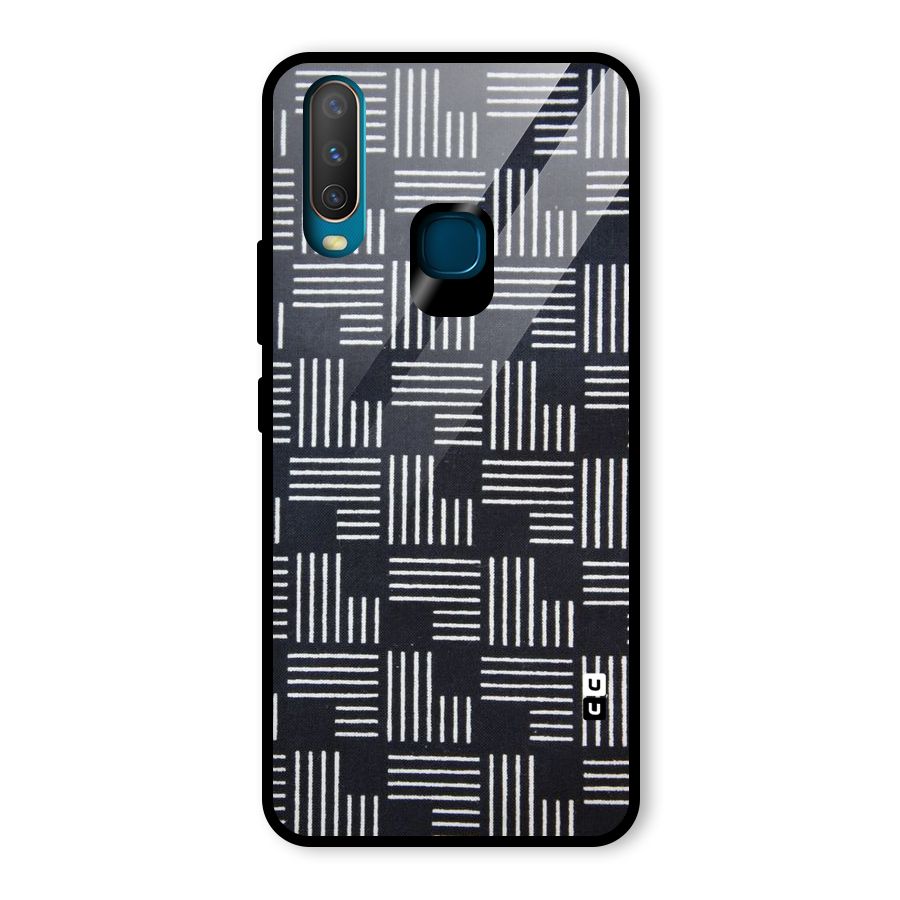 Zig Zag Hierarchy Glass Back Case for Vivo U10
