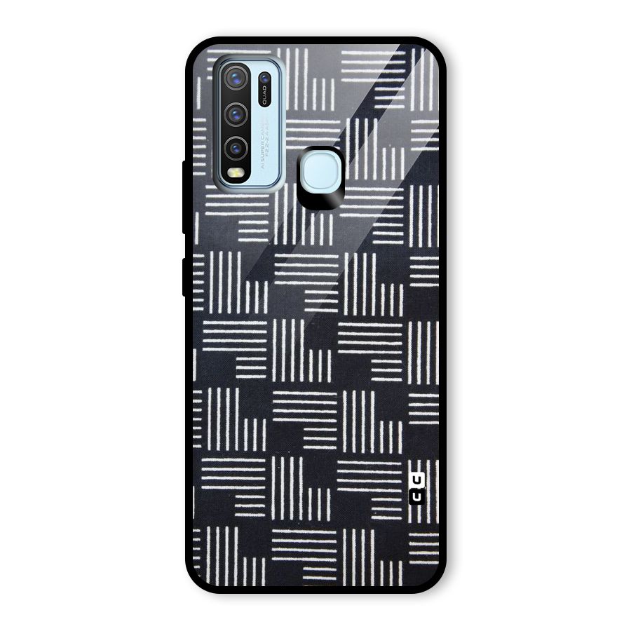 Zig Zag Hierarchy Glass Back Case for Vivo Y50