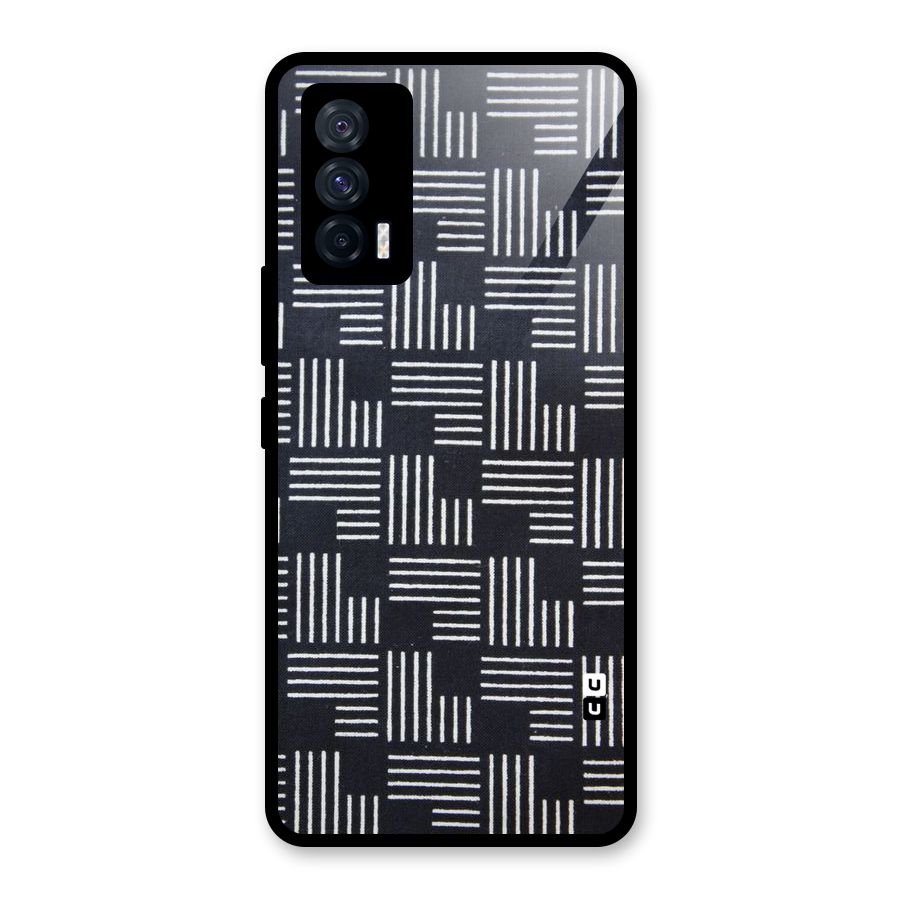 Zig Zag Hierarchy Glass Back Case for Vivo iQOO 7 5G