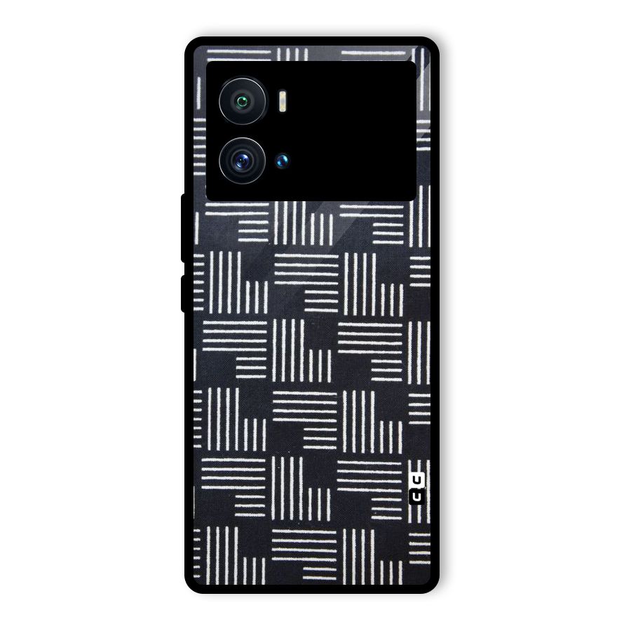 Zig Zag Hierarchy Glass Back Case for Vivo iQOO 9 Pro