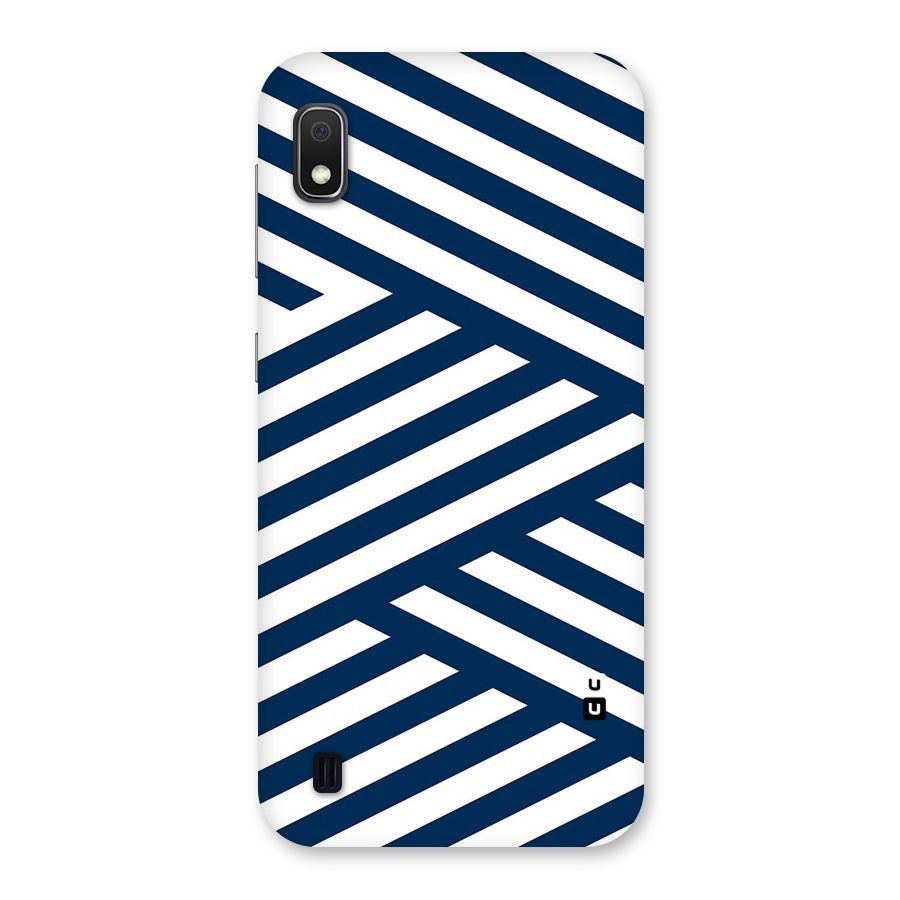 Zip Zap Pattern Back Case for Galaxy A10