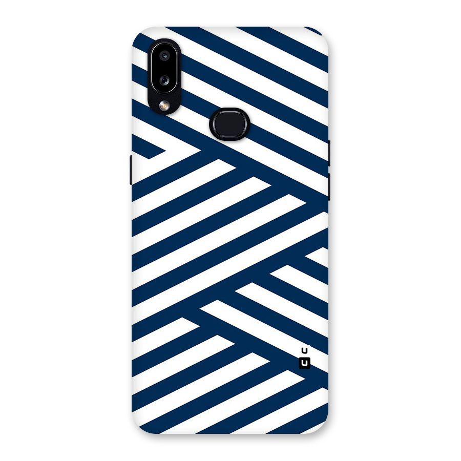 Zip Zap Pattern Back Case for Galaxy A10s