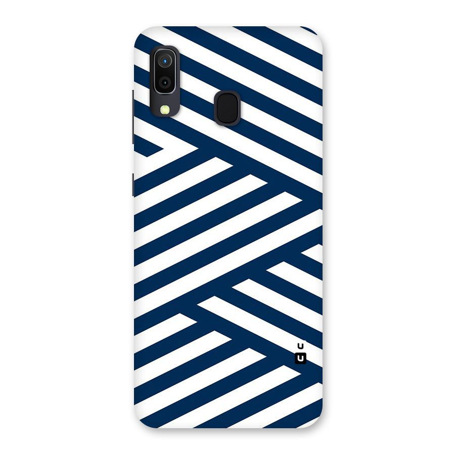 Zip Zap Pattern Back Case for Galaxy A30