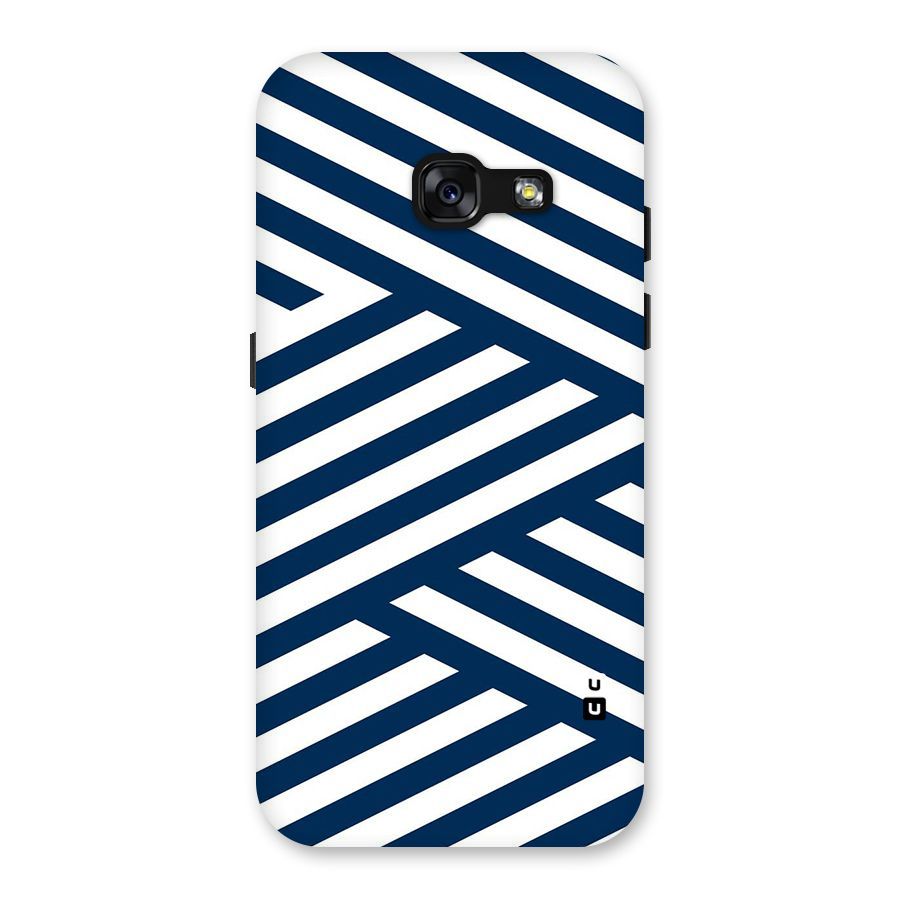Zip Zap Pattern Back Case for Galaxy A3 (2017)