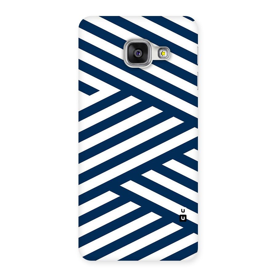 Zip Zap Pattern Back Case for Galaxy A3 2016