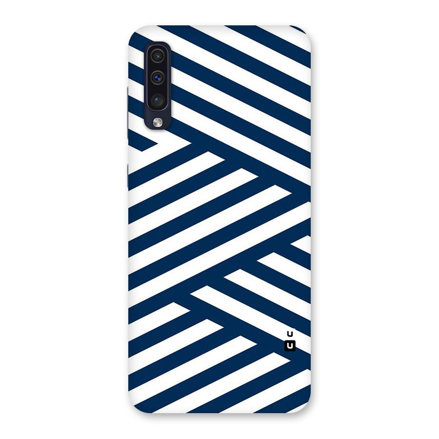 Zip Zap Pattern Back Case for Galaxy A50