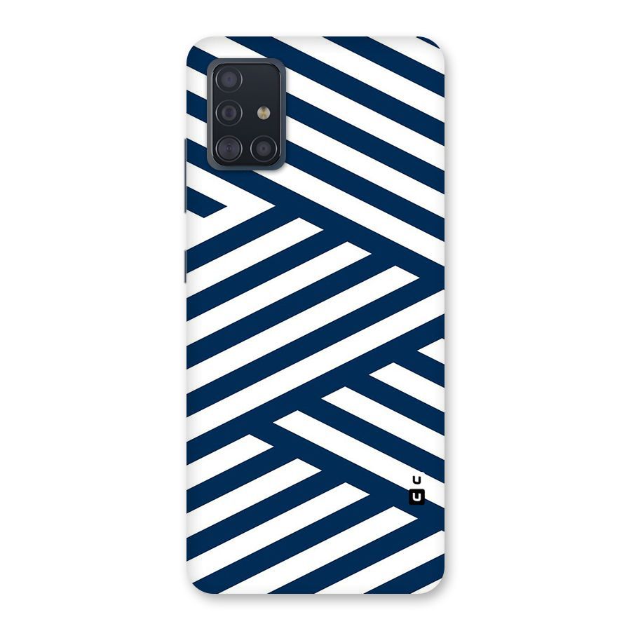 Zip Zap Pattern Back Case for Galaxy A51