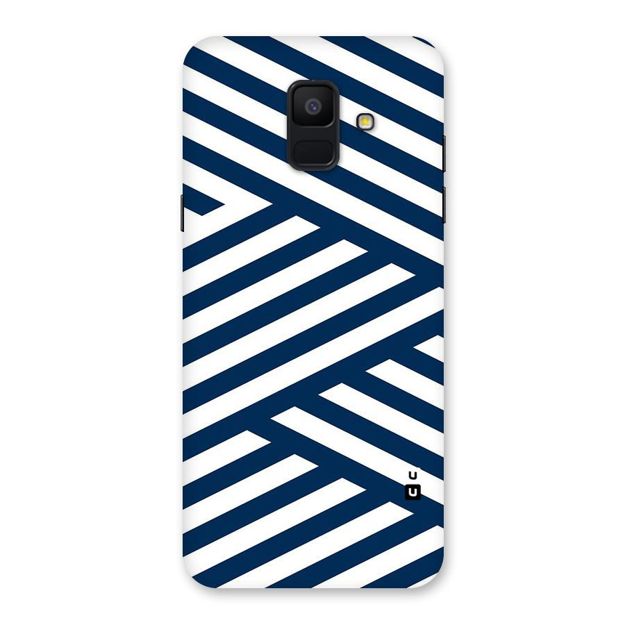 Zip Zap Pattern Back Case for Galaxy A6 (2018)