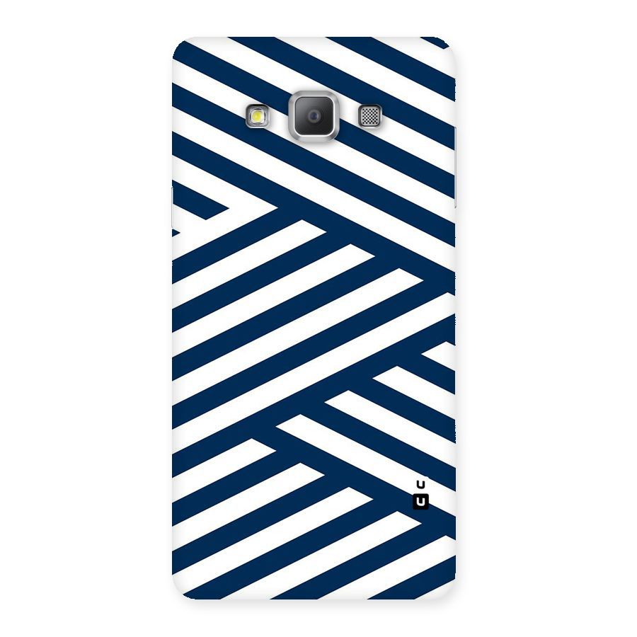 Zip Zap Pattern Back Case for Galaxy A7