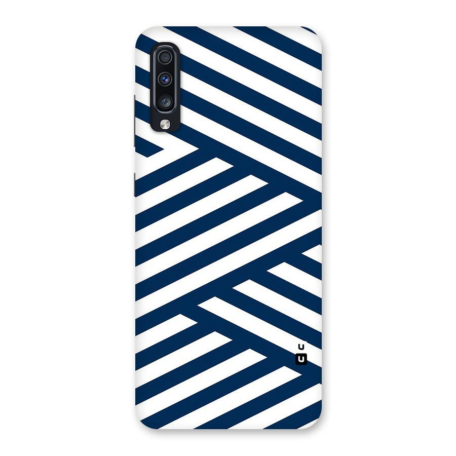 Zip Zap Pattern Back Case for Galaxy A70