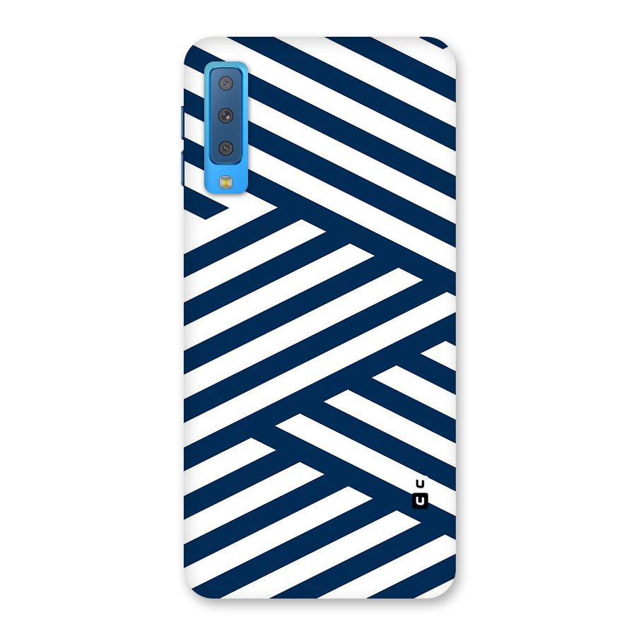 Zip Zap Pattern Back Case for Galaxy A7 (2018)