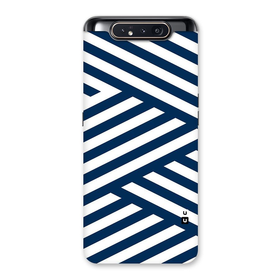 Zip Zap Pattern Back Case for Galaxy A80
