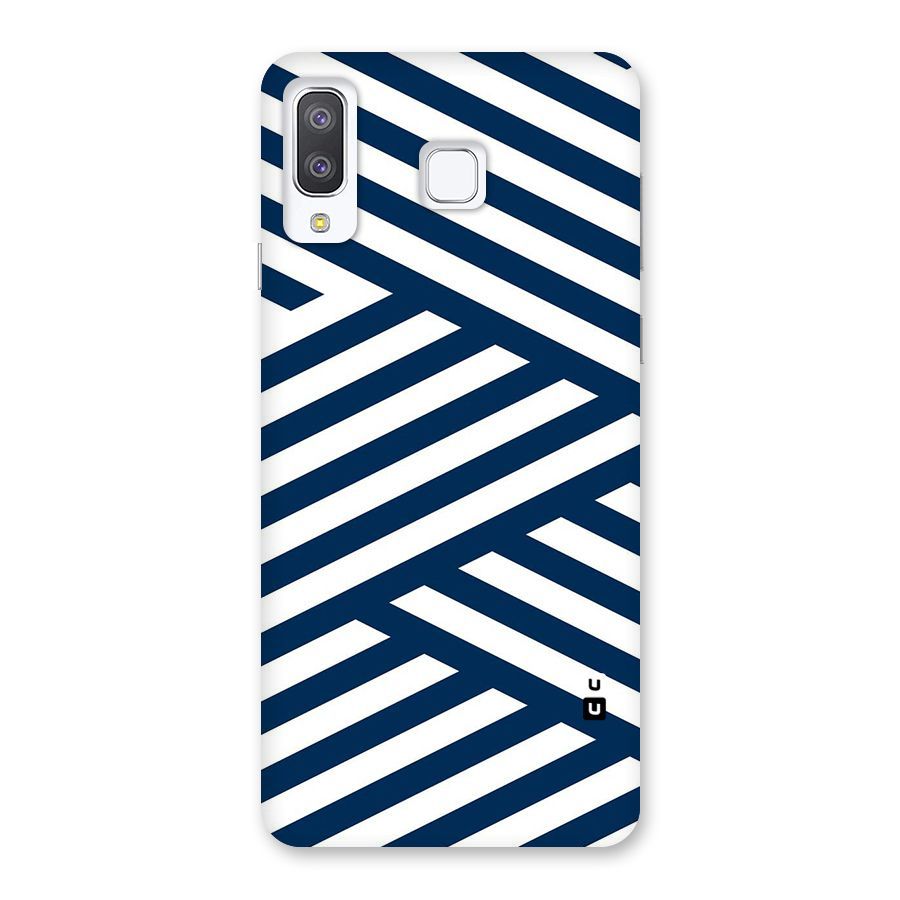 Zip Zap Pattern Back Case for Galaxy A8 Star