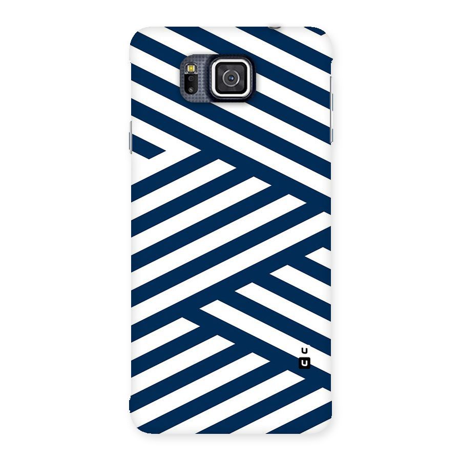 Zip Zap Pattern Back Case for Galaxy Alpha