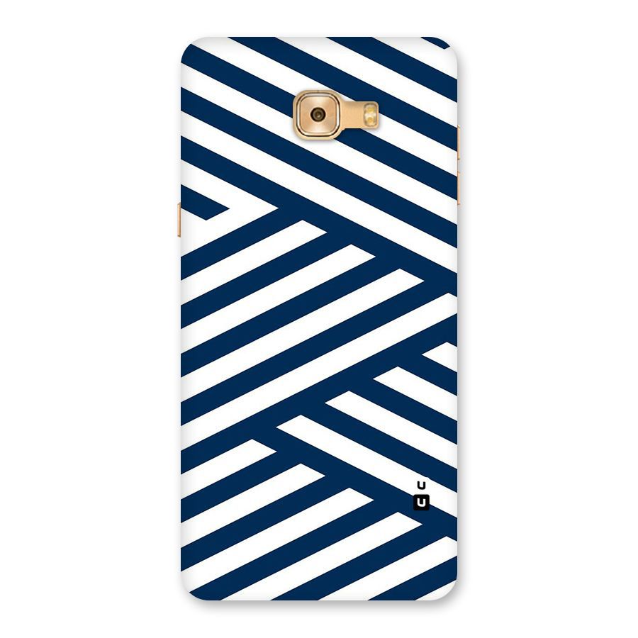 Zip Zap Pattern Back Case for Galaxy C9 Pro