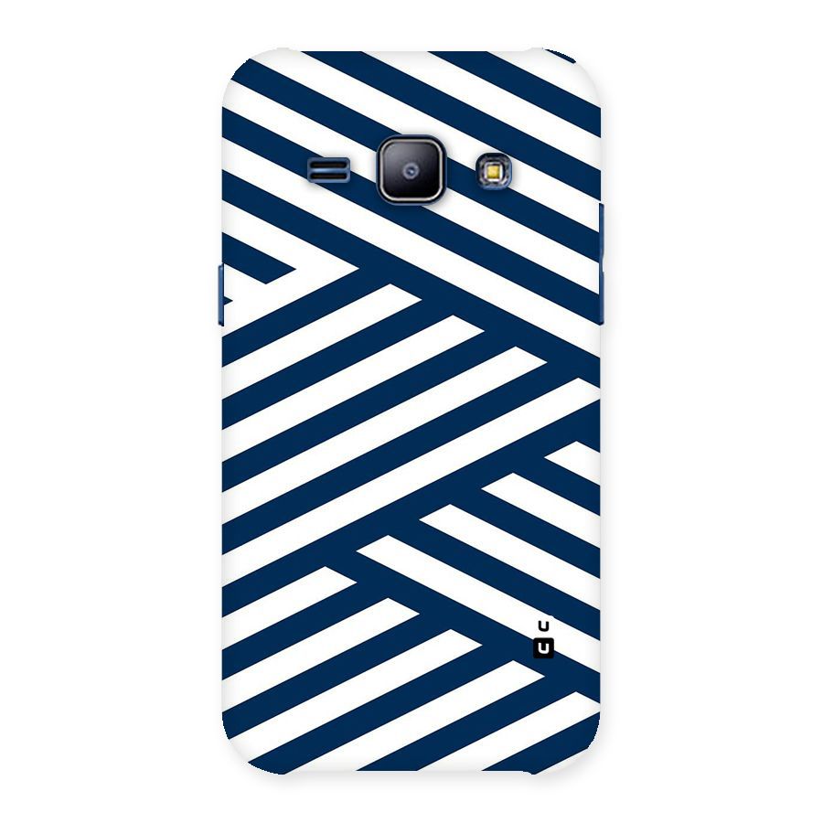 Zip Zap Pattern Back Case for Galaxy J1