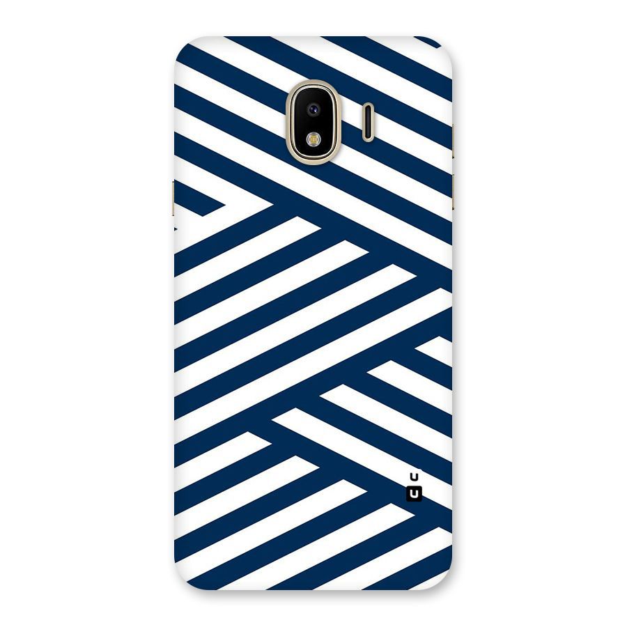 Zip Zap Pattern Back Case for Galaxy J4