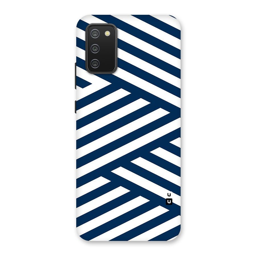 Zip Zap Pattern Back Case for Galaxy M02s